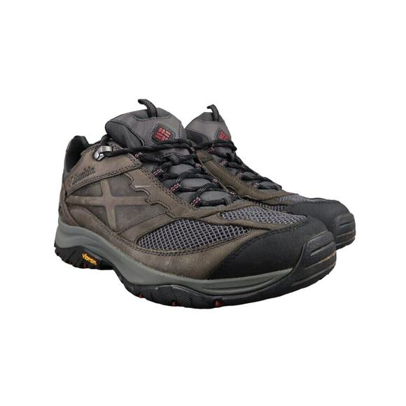 Columbia Shoes Mens 13 Hiking Boots Outdoor Leather Athletic Terrebonne Vibram main image 13